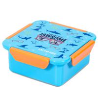 Eazy Kids Jawsome Shark Snack - Lunch Box - Blue