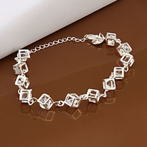 Chain Bracelet Party Brass Bracelet Jewelry Silver For miniinthebox