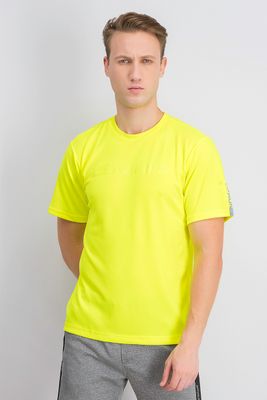 Mens Performance T-Shirt Neon Yellow Mens Performance T-Shirt Neon Yellow