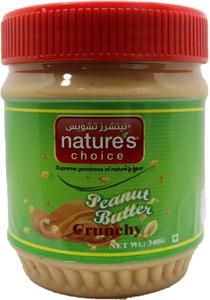 Natures Choice Peanut Butter Crunchy 340Gm