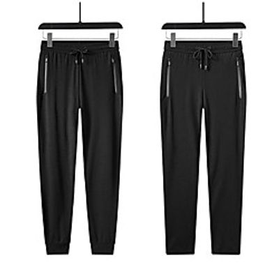 Men's Hiking Pants Trousers Summer Outdoor Quick Dry Multi Pockets Breathable Stretchy Nylon Bottoms Black Climbing Beach Traveling M L XL XXL XXXL Lightinthebox