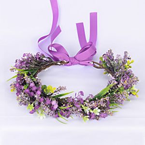 Garland Simulation Silk Flowers Super Fairy Girl Scenic Dance Wreath Headdress Lightinthebox