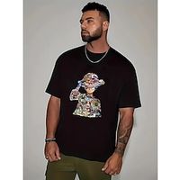 One Piece T-shirt Print Graphic T-shirt For Men's Women's Unisex Adults' Hot Stamping 100% Polyester Casual Daily miniinthebox One Piece T-shirt Print Graphic T-shirt For Men's Women's Unisex Adults' Hot Stamping 100% Polyester Casual Daily miniinthebox