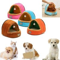 Pet House Kennel Cat Soft Warm Pet Nest - thumbnail