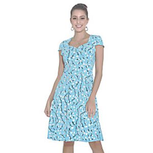 Audrey Hepburn 1950s Vintage Vacation Dress Dress Tea Dress Rockabilly Women's Spandex Costume Blue  Green  Black Vintage Cosplay Party Festival Knee Length Lightinthebox