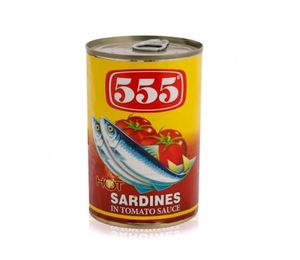 555 Sardines In Tomato Sauce 425gm (748485200071)