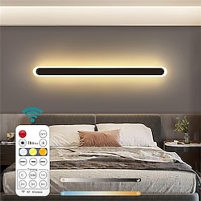 LED Acrylic Wall Lamp RF Remote Control Dimmable Timing LED Indoor Wall Lamp Suitable for Balcony  Bedrooms Living Rooms Study Rooms Corridors Bathrooms and Office Spaces Lightinthebox