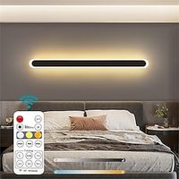 LED Acrylic Wall Lamp RF Remote Control Dimmable Timing LED Indoor Wall Lamp Suitable for Balcony  Bedrooms Living Rooms Study Rooms Corridors Bathrooms and Office Spaces Lightinthebox - thumbnail