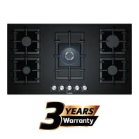 Bosch | Built-In Hob 5 Gas Burners| PPQ9B6O90M | Color Black