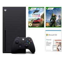 Microsoft Xbox Series X 1TB Console + Forza 5 + Halo Infinite + Microsoft 365 Personal (1 Year) (Bundle)