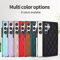 Phone Case For Samsung Galaxy S24 Ultra Plus S23 S22 S21 S20 Ultra Plus FE A14 A54 A72 A73 A53 A71 A12 A52 Back Cover with Stand Holder Magnetic Card Slot Retro TPU PU Leather Lightinthebox