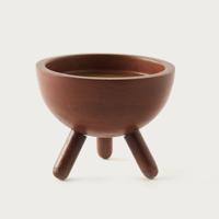 Wooden Single Tealight Candleholder - 10 cms