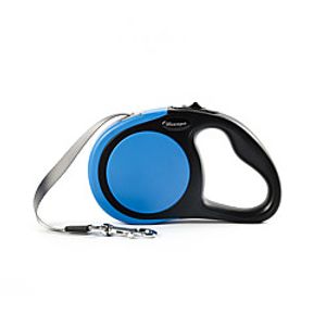 Dog Cat Training Leash Dog Leash Pet Walking Leash Retractable Adjustable Flexible Escape Proof With Anti-Slip Handle Outdoor Walking Solid Colored Nylon Small Dog Medium Dog Red Blue Orange Gray miniinthebox