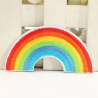 Rainbow DIY Embroidered Patch Badge Clothe Embroidered Applique Decor