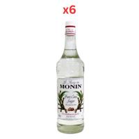 Monin Sugarcane Syrup - 1 L Pack Of 6