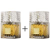 Lattafa Khamrah Qahwa (U) Edp 100Ml + (Get 1 Free)