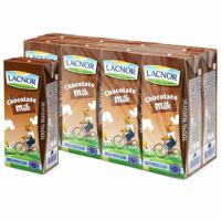 Lacnor Essentials Chocolate Flavor Milk 180ml Pack of 32