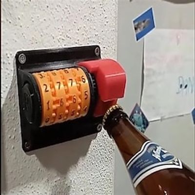 Wall Beer Counter Bottle Opener Beer Cap Open Counter With Precise Numbers Manual can Opener Beer Bottle Opener for Kitchen Bar  Restaurant Creative Lightinthebox
