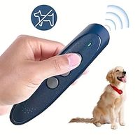 Ultrasonic Dog Repeller Mini Handheld Anti-barking Tool Stop BarkingLED Training Device Pet Cat Ultrasonic Sound Dog Repeller Lightinthebox