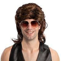 Spooktacular Creations Wig  70s 80s Costumes Mens Fancy Party Accessory Cosplay Hair Wig miniinthebox