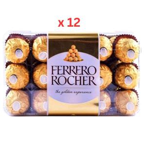 Ferrero Rocher 375g, Box Of 12pcs