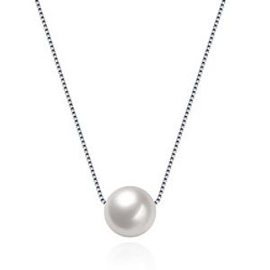 Women's Pearl Pendant Necklace Classic Flower Fashion S925 Sterling Silver Silver 455 cm Necklace Jewelry 1pc For Anniversary Prom Birthday Party Festival miniinthebox