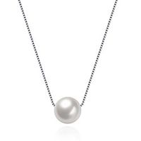 Women's Pearl Pendant Necklace Classic Flower Fashion S925 Sterling Silver Silver 455 cm Necklace Jewelry 1pc For Anniversary Prom Birthday Party Festival miniinthebox - thumbnail