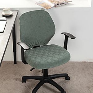 2021 New High Elasticity Fashion Printing Four Seasons Universal Super Soft Fabric Retro Hot Sale Dust Cover Seat Cover Computer Office Chair Cover Split Protective Polyester Chair Lightinthebox