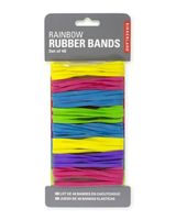 Kikkerland Rubberbands Set Multicolor - thumbnail