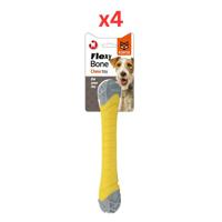 FOFOS Flexy Bone Chew Toy Large (Pack of 4)