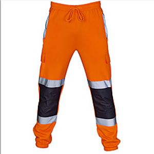 Men's Sporty Streetwear Comfort Outdoor Daily Pants Tactical Cargo Pants Multi Color Full Length Drawstring Print Black Yellow Orange Light Green miniinthebox