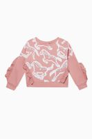 Horses Cotton Sweatshirt - thumbnail