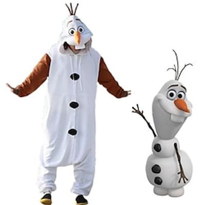 Kid's Adults' Kigurumi Pajamas Nightwear Snowman Animal Onesie Pajamas Funny Costume Flannel Cosplay For Men and Women Boys and Girls Christmas Animal Sleepwear Cartoon miniinthebox Kid's Adults' Kigurumi Pajamas Nightwear Snowman Animal Onesie Pajamas Funny Costume Flannel Cosplay For Men and Women Boys and Girls Christmas Animal Sleepwear Cartoon miniinthebox