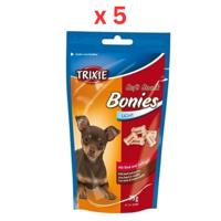 Trixie Soft Snack Bonies Dog Treats 75G Pack Of 5