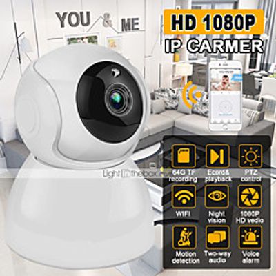 Wireless WiFi surveillance camera 1 mp IP Camera Indoor Support 32 GB miniinthebox