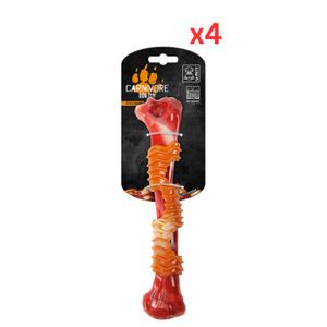 M-PETS Carnivore Stick Bone L Dog Toy (Pack of 4)