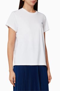 Cotton Jersey Crewneck T-Shirt