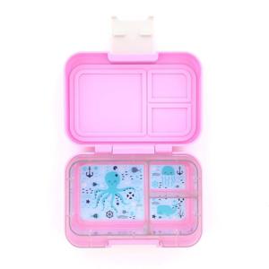 Munchbox Munchi Snack Pink Marshmallow Vanilla Latch Pink/White Lunchbox