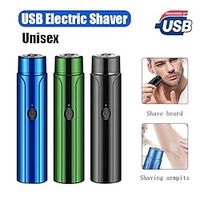 Men's Mini Electric Shaver Automatic Razor Trimmer Portable Beard Knife Shaver Rechargeable Razor Travel Car Mini Shaver Lightinthebox - thumbnail
