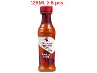 Nando's Extra Hot Peri Peri Sauce (Pack Of 6 X 125ML)