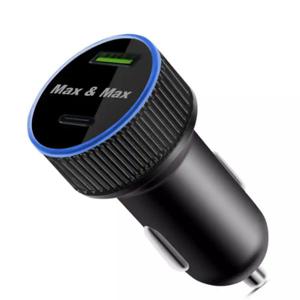 Max Max Fast Car Charger 52W PD+Q 3.0 | Powerful and Versatile Car Charger | Charge Your Devices Quickly and Safely