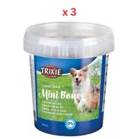 Trixie Soft Snack Trainer Mini Bones Dog Treats 500G Pack Of 3