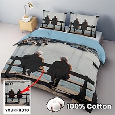 Personalized Valentine's Day Duvet Cover Set - Custom Printed Bedding Set for a Romantic Bedroom Lightinthebox