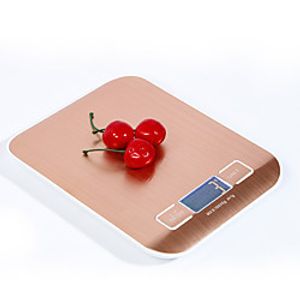 5KG 5g Digital Kitchen Stainless Steel Scale Big Food Diet Kitchen Cooking 5000g x 5g Weight Balance Electronic Scales miniinthebox