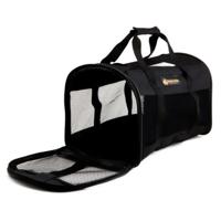 Petmate Soft Side Kennel Cab Pet Travel Carrier Medium Up To 15Lbs, Black