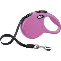 Flexi New Classic S Tape 5 M, Pink