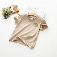 [12m-7y]boys cartoon print short sleeve t-shirt Lightinthebox - thumbnail