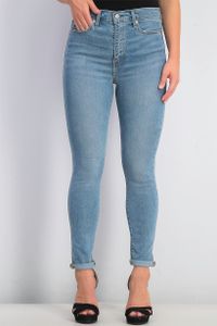 Womens High Rise True Skinny Jeans  Wash Blue