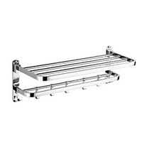 Towel Rack Stainless Steel 304 Bathroom Hardware Pendant Bathroom Double Towel Rack With Hook miniinthebox Towel Rack Stainless Steel 304 Bathroom Hardware Pendant Bathroom Double Towel Rack With Hook miniinthebox