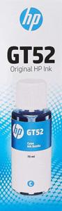 HP GT52 Cyan Original Ink Cartridge [M0H54Ae] | Compatible with HP Ink Tank Wireless 400 Series, HP Smart Tank 500/600 Series Printer